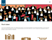 Tablet Screenshot of bvd-advocaten.nl